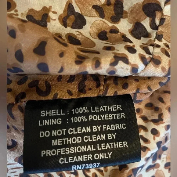 Kenna-T Tan Leather Moto Jacket Women’s Size Small Biker Jacket - Picture 9 of 16